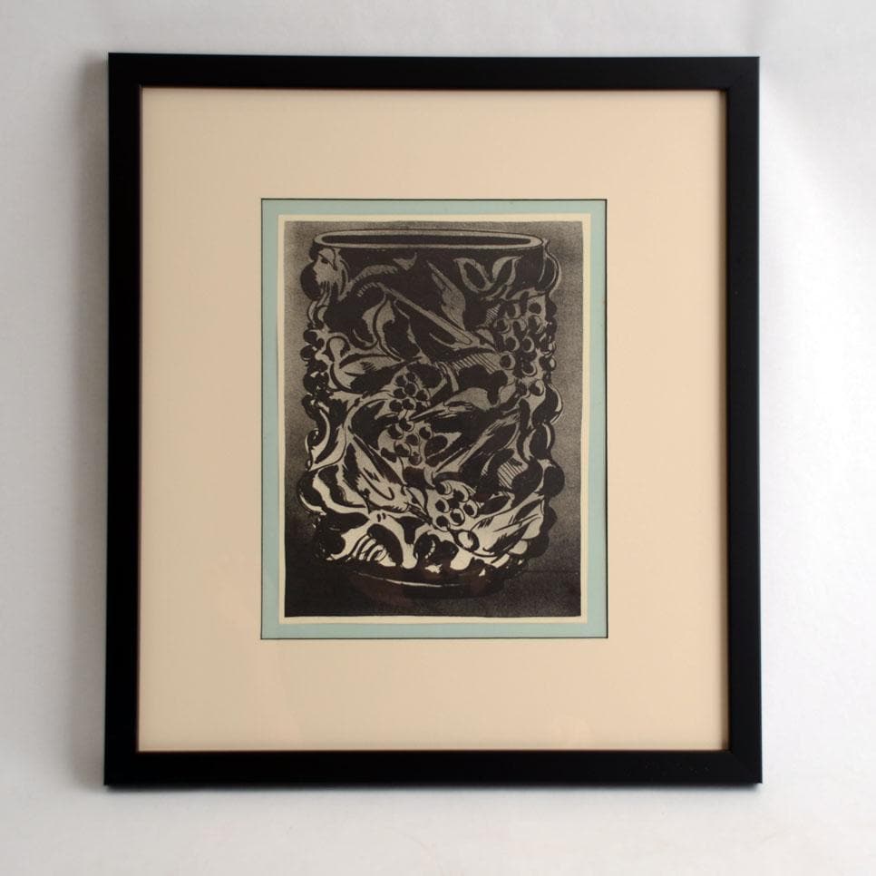 Set of 7 lithographs and cover by Axel Salto N7650 - Freeforms