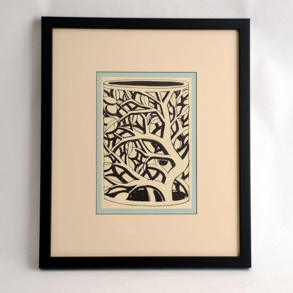 Set of 7 lithographs and cover by Axel Salto N7650 - Freeforms