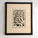 Set of 7 lithographs and cover by Axel Salto N7650 - Freeforms