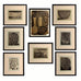 Set of 7 lithographs and cover by Axel Salto N7650 - Freeforms