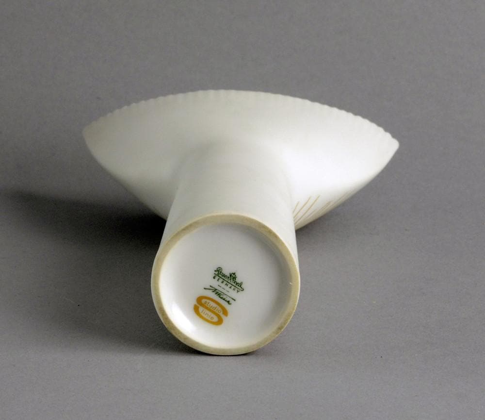 "Sharks Tooth" vase by Tapio Wirkkala for Rosenthal No. B3659 - Freeforms