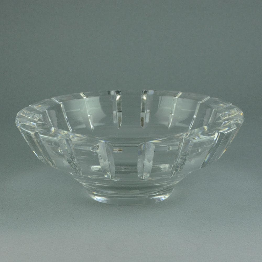Simon Gate for Orrefors faceted glass bowl N7414 - Freeforms