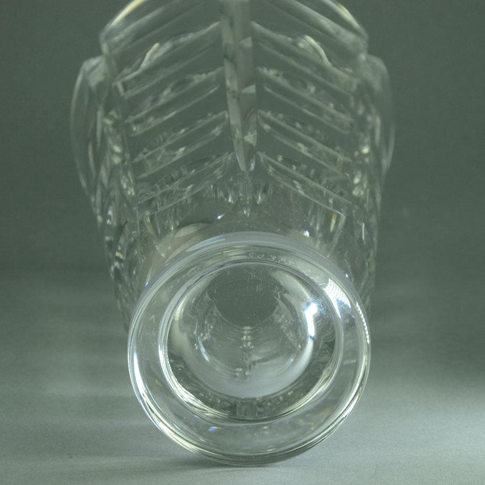 Simon Gate for Orrefors faceted glass vase N8489 - Freeforms