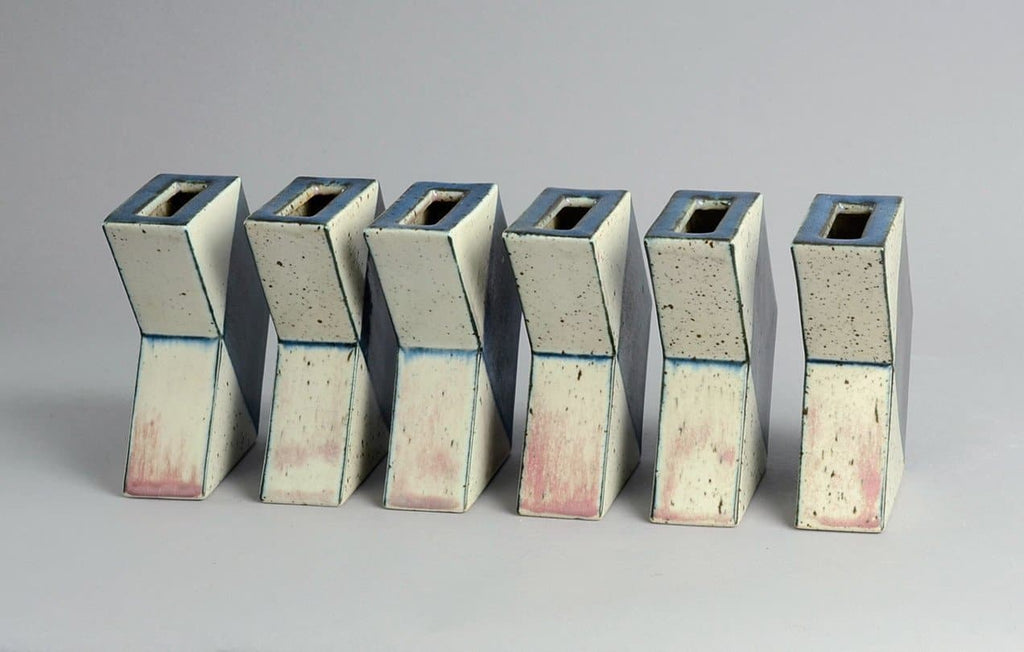 Six sculptural vessels by Karl Scheid B3425 - Freeforms