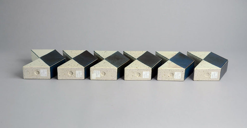 Six sculptural vessels by Karl Scheid B3425 - Freeforms