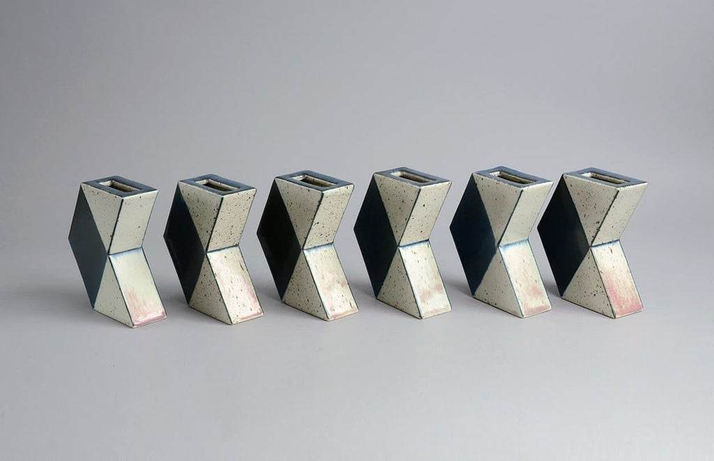 Six sculptural vessels by Karl Scheid B3425 - Freeforms