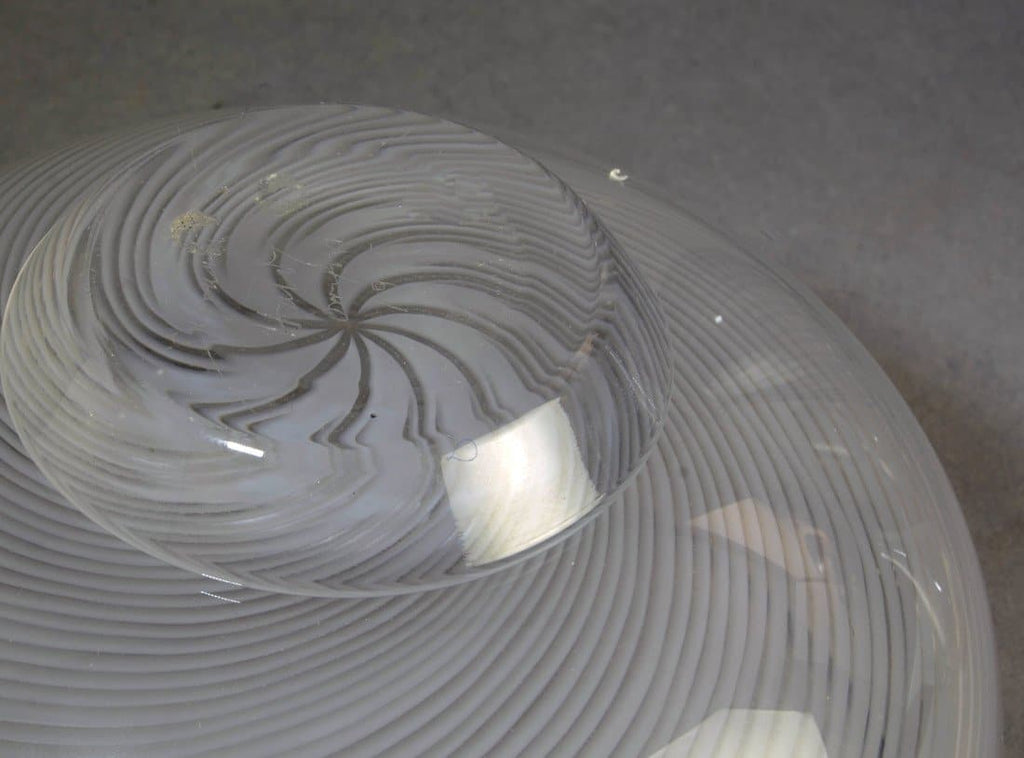 Slipgraal footed glass bowl by Edward Hald for Orrefors N3405 - Freeforms