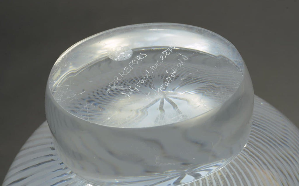 Slipgraal glass vase by Edward Hald for Orrefors N2435 - Freeforms