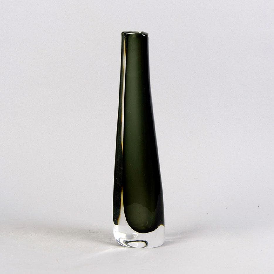 Sommerso vase by Nils Landberg for Orrefors B3157 - Freeforms