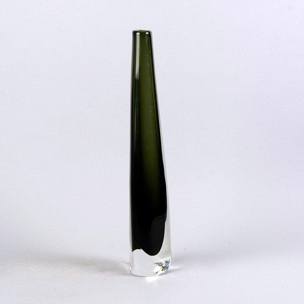 Sommerso vase by Nils Landberg for Orrefors B3157 - Freeforms