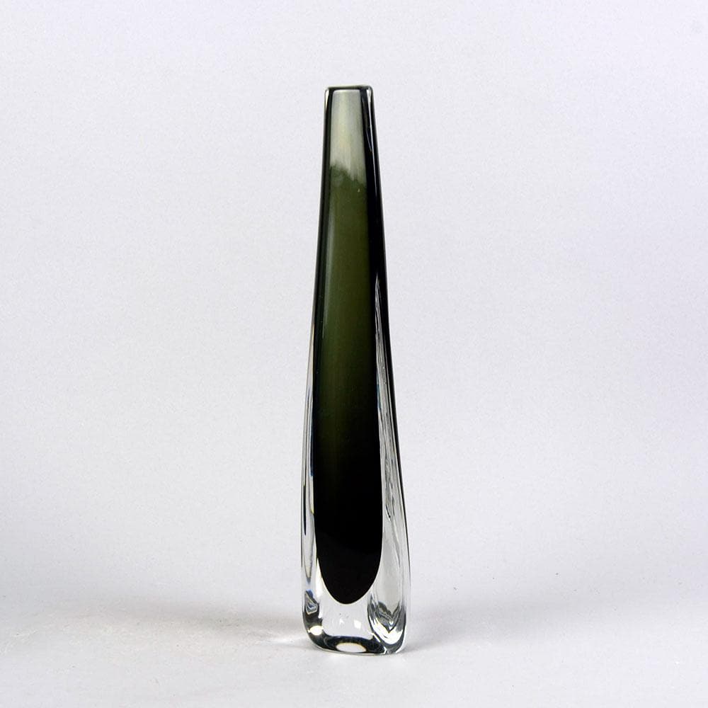 Sommerso vase by Nils Landberg for Orrefors B3157 - Freeforms