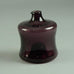 Stacking i-glass decanter in purple by Timo Sarpaneva for Iittala N7499 - Freeforms