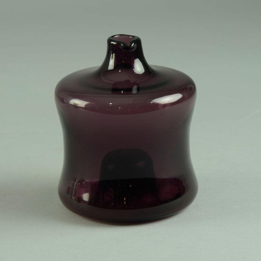Stacking i-glass decanter in purple by Timo Sarpaneva for Iittala N7499 - Freeforms