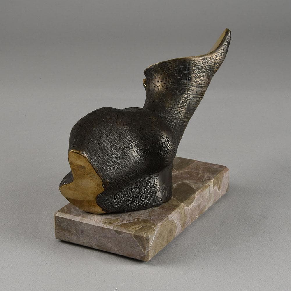 Stanislaw Wysocki, Poland, figural bronze sculpture, 1995 E7401 - Freeforms