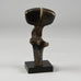 Steffen Lüttge, "Unity" bronze sculpture on black marble base F8080 - Freeforms