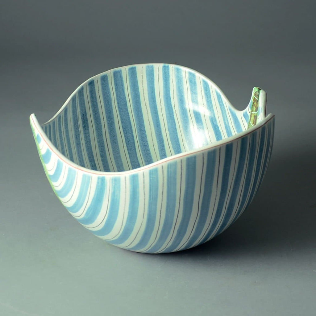 Stig Lindberg for Gustavsberg faience bowl B3972 - Freeforms
