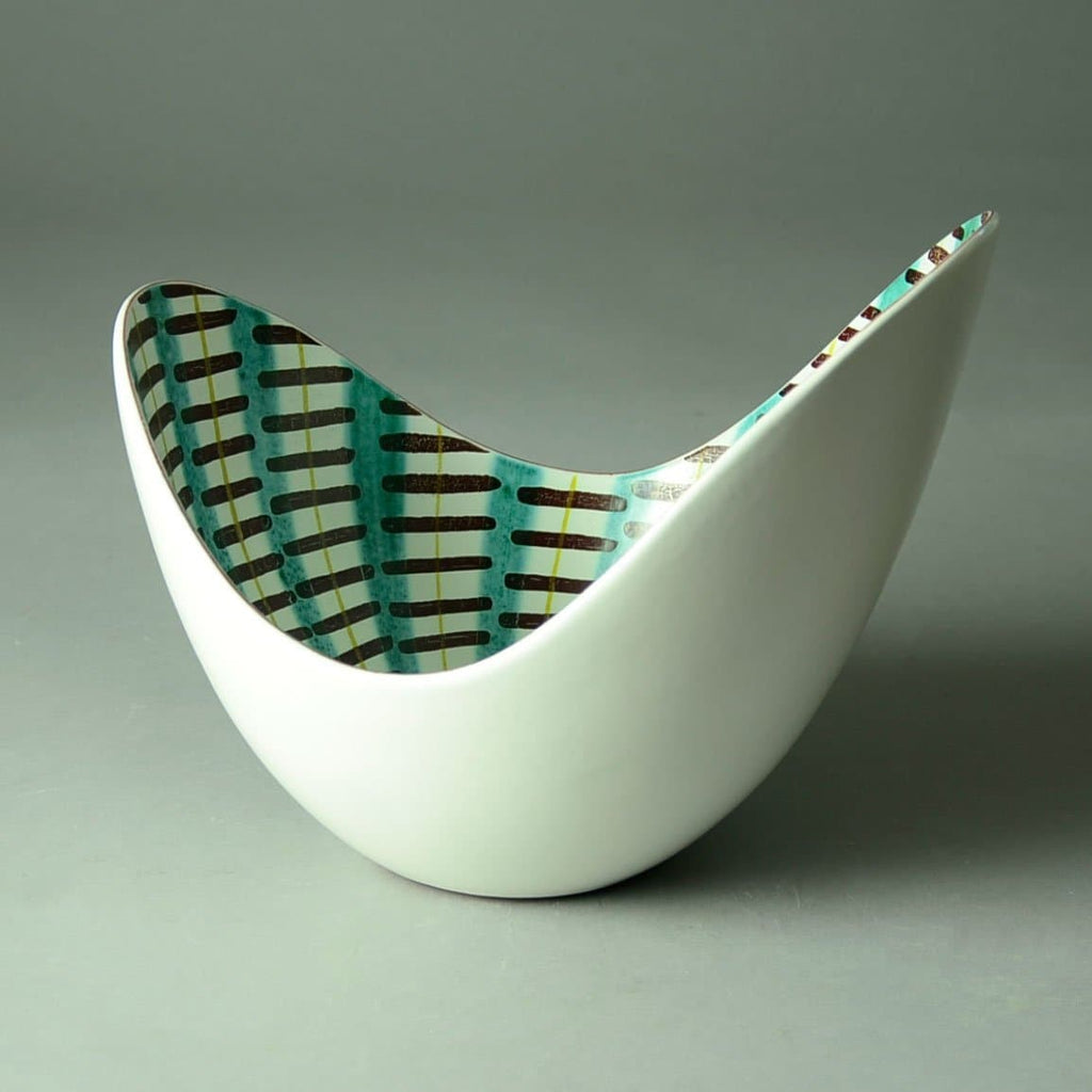 Stig Lindberg for Gustavsberg faience bowl N2613 - Freeforms
