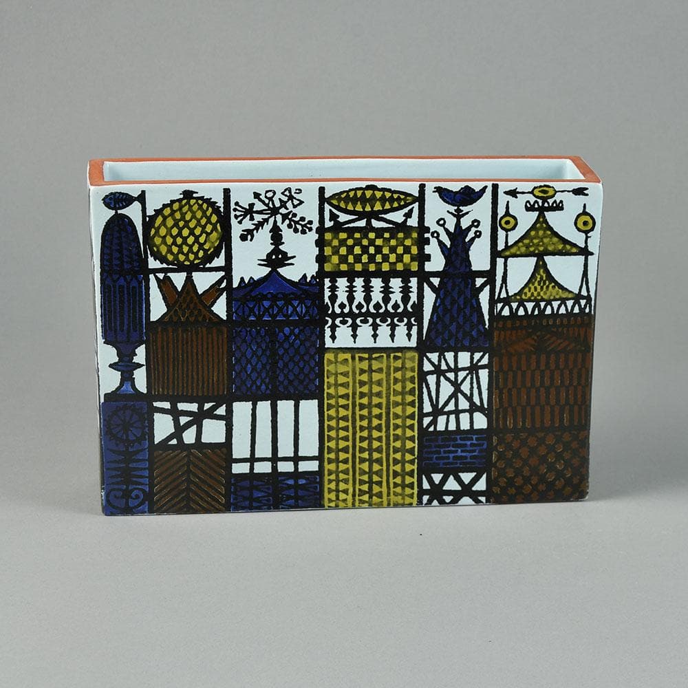 Stig Lindberg for Gustavsberg "Karneval" earthenware vase G9291 - Freeforms