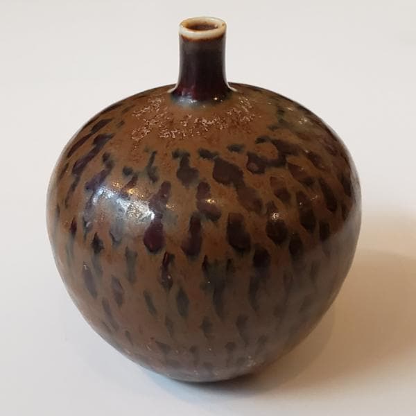 Stig Lindberg for Gustavsberg miniature stoneware vase E7016 - Freeforms