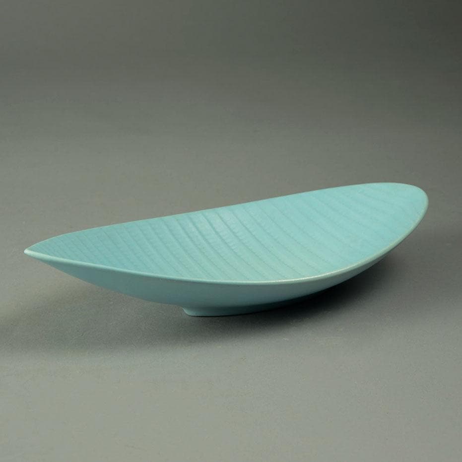 Stig Lindberg for Gustavsberg "Reptil" leaf shaped dish A1892 - Freeforms