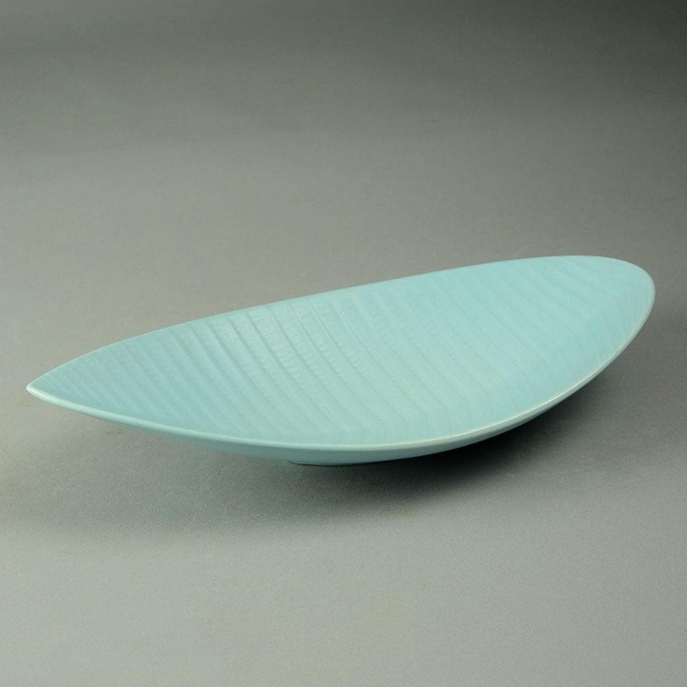 Stig Lindberg for Gustavsberg "Reptil" leaf shaped dish A1892 - Freeforms