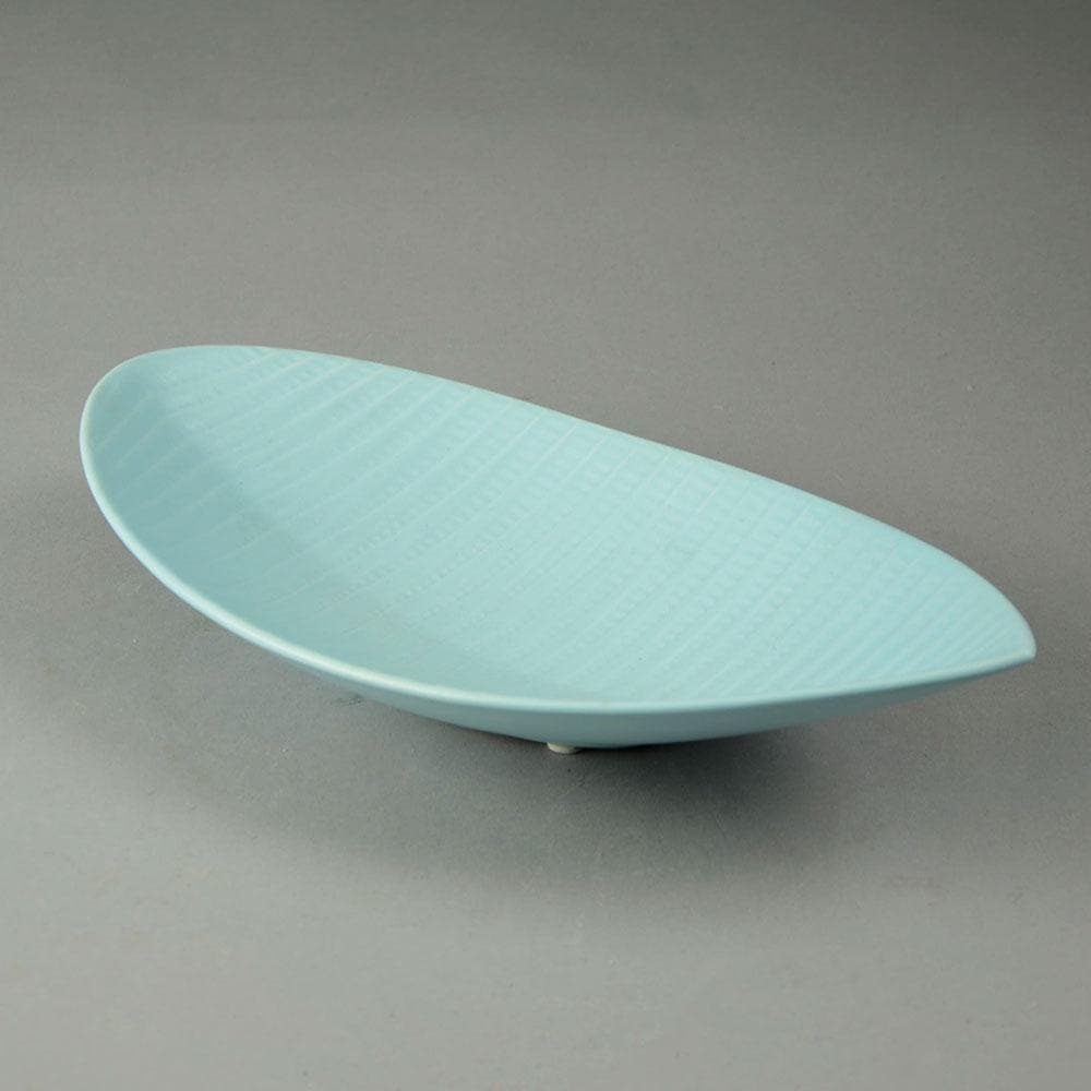 Stig Lindberg for Gustavsberg "Reptil" leaf shaped dish A1892 - Freeforms