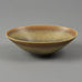 Stig Lindberg for Gustavsberg, shallow bowl with brown glaze E7376 - Freeforms
