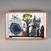 Stig Lindberg for Gustavsberg, Sweden "Karneval" earthenware dish N7490 - Freeforms