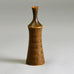 Stig Lindberg for Gustavsberg, Unique cabinet vase with brown matte glaze E7105 - Freeforms