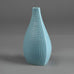 Stig Lindberg for Gustavsberg, wide "Reptil" vase with blue glaze B3747 - Freeforms