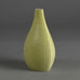 Stig Lindberg for Gustavsberg, wide "Reptil" vase with yellow glaze E7140 - Freeforms