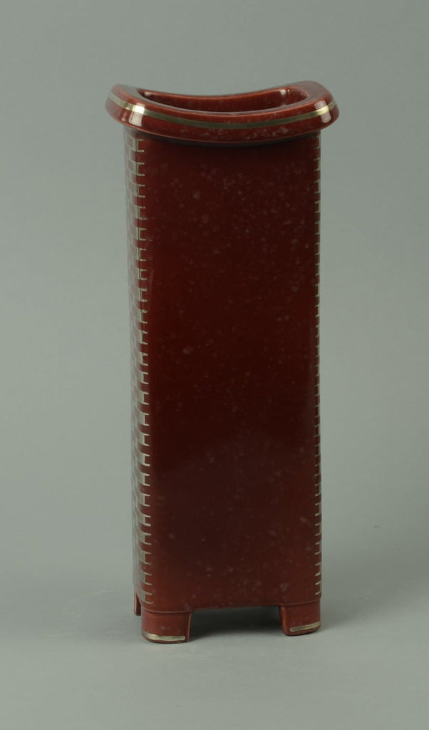 Stoneware "Argenta" vase by Wilhelm Kåge A1227 - Freeforms