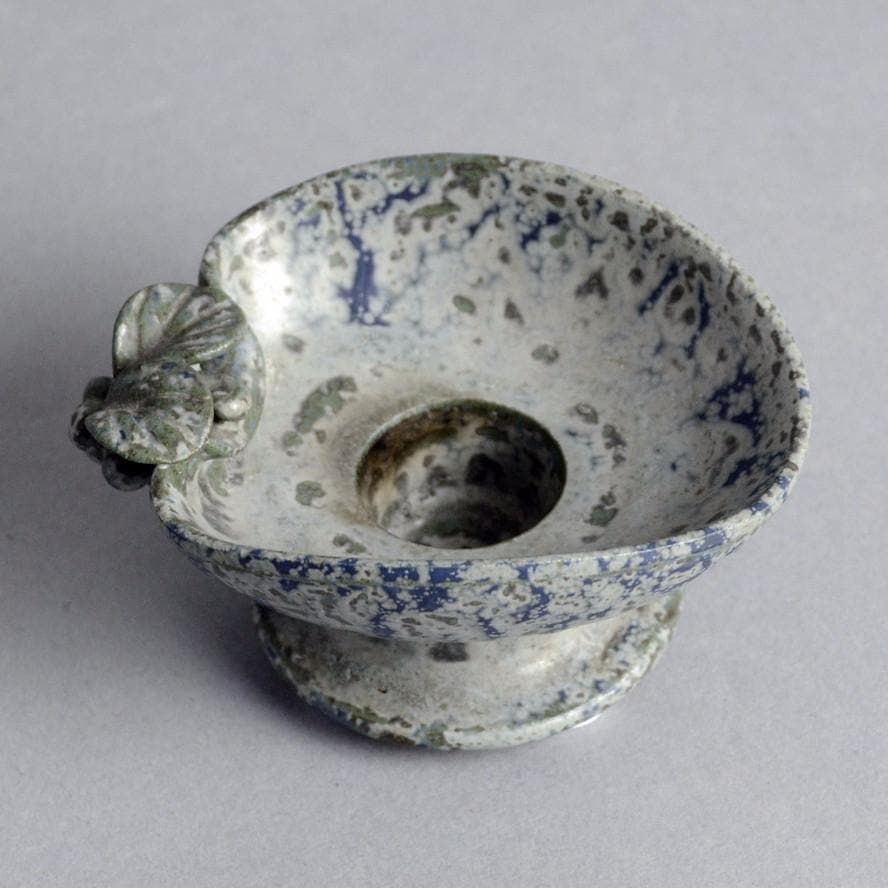 Stoneware candle holder by Arne Bang N9797 - Freeforms