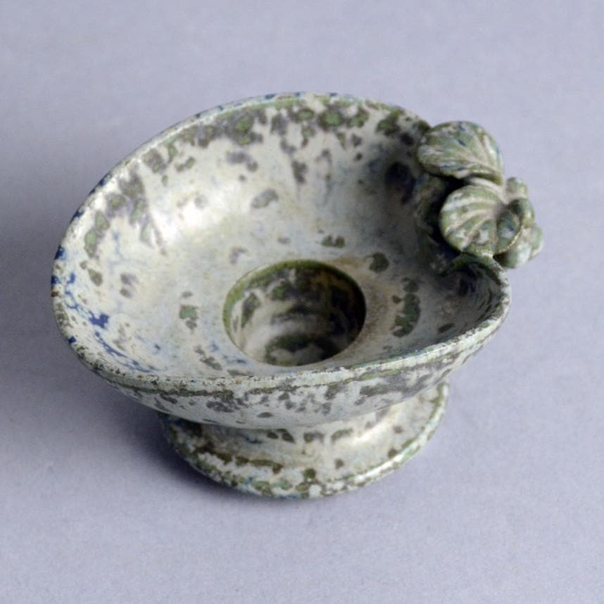 Stoneware candle holder by Arne Bang N9797 - Freeforms