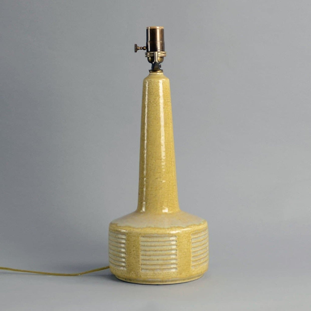 Stoneware chamotte lamp by Per and Annelise Linnemann-Schmidt A1246 - Freeforms