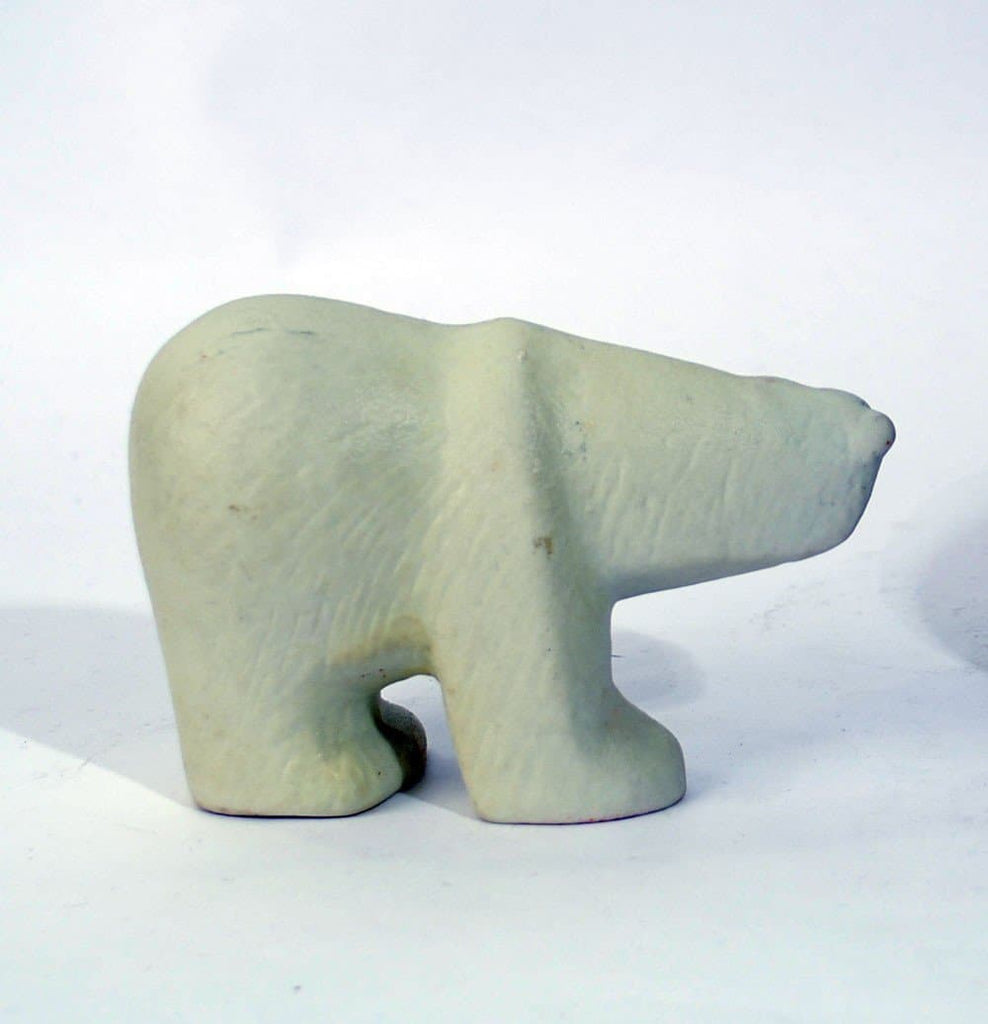 Stoneware figure of a polar bear by Lisa Larson N9272 - Freeforms