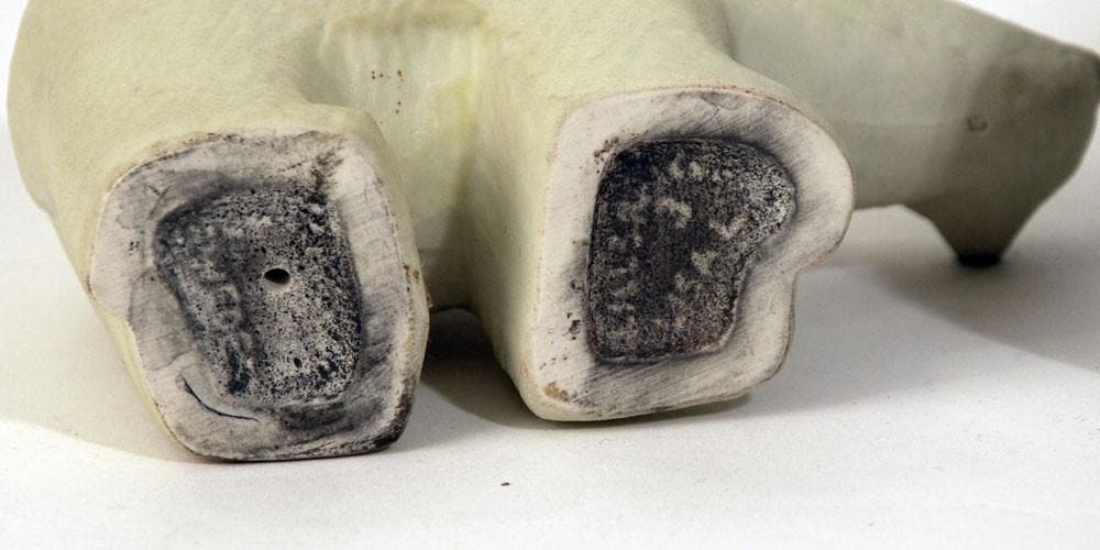 Stoneware figure of a polar bear by Lisa Larson N9272 - Freeforms