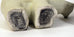 Stoneware figure of a polar bear by Lisa Larson N9272 - Freeforms