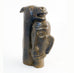 Stoneware figure with matte brown glaze by Åke Holm N7656 - Freeforms