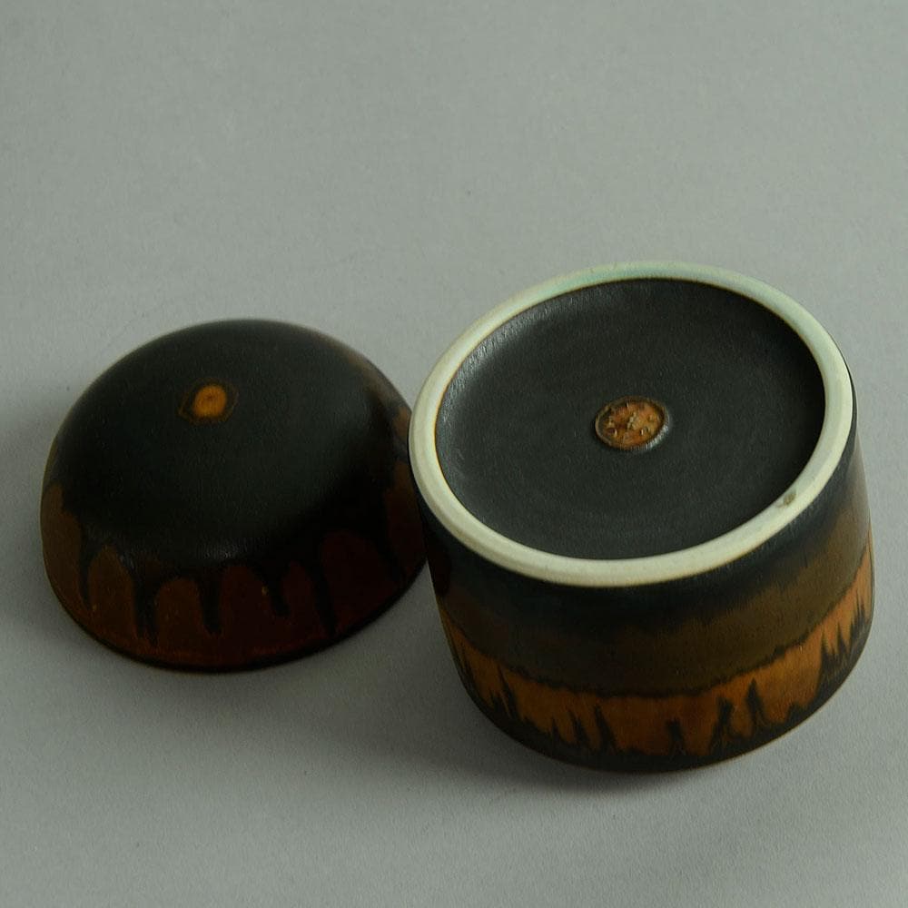 Stoneware jar by Karl Scheid C5366 - Freeforms