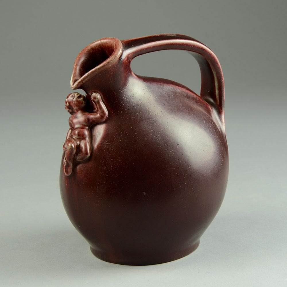 Stoneware jug by Bode Willumsen F2096 - Freeforms