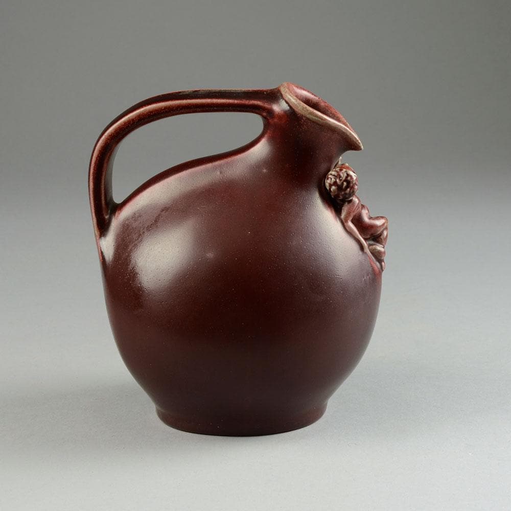 Stoneware jug by Bode Willumsen F2096 - Freeforms