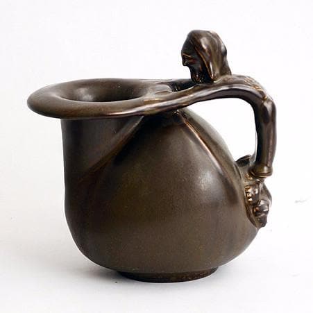 Stoneware jug by Bode Willumsen for Royal Copenhagen N2302 - Freeforms