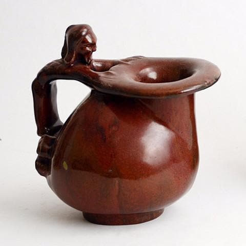 Stoneware jug by Bode Willumsen for Royal Copenhagen N7926 - Freeforms