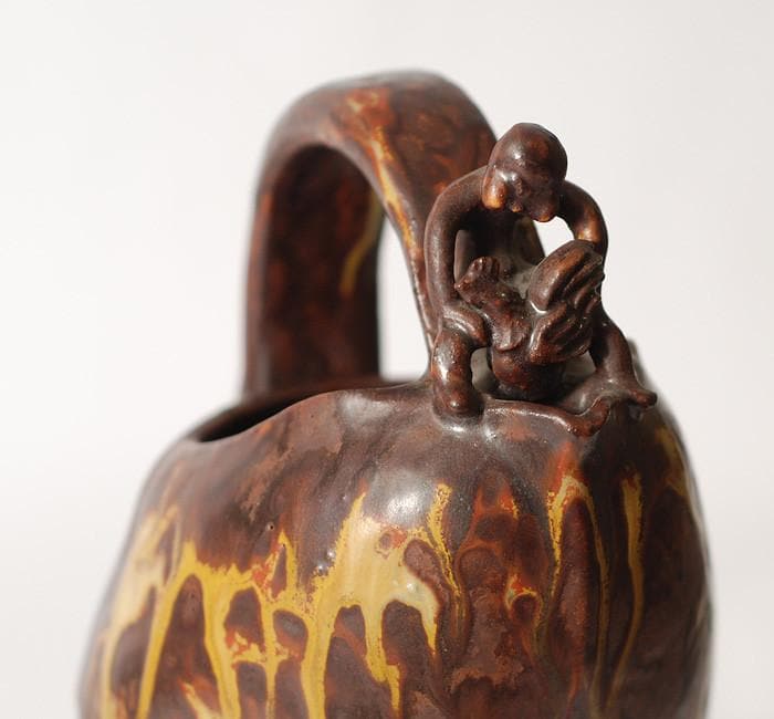 Stoneware jug by Bode Willumsen N3009 - Freeforms