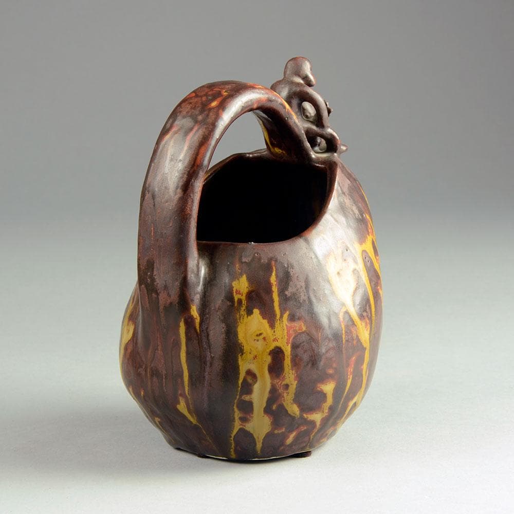 Stoneware jug by Bode Willumsen N3009 - Freeforms