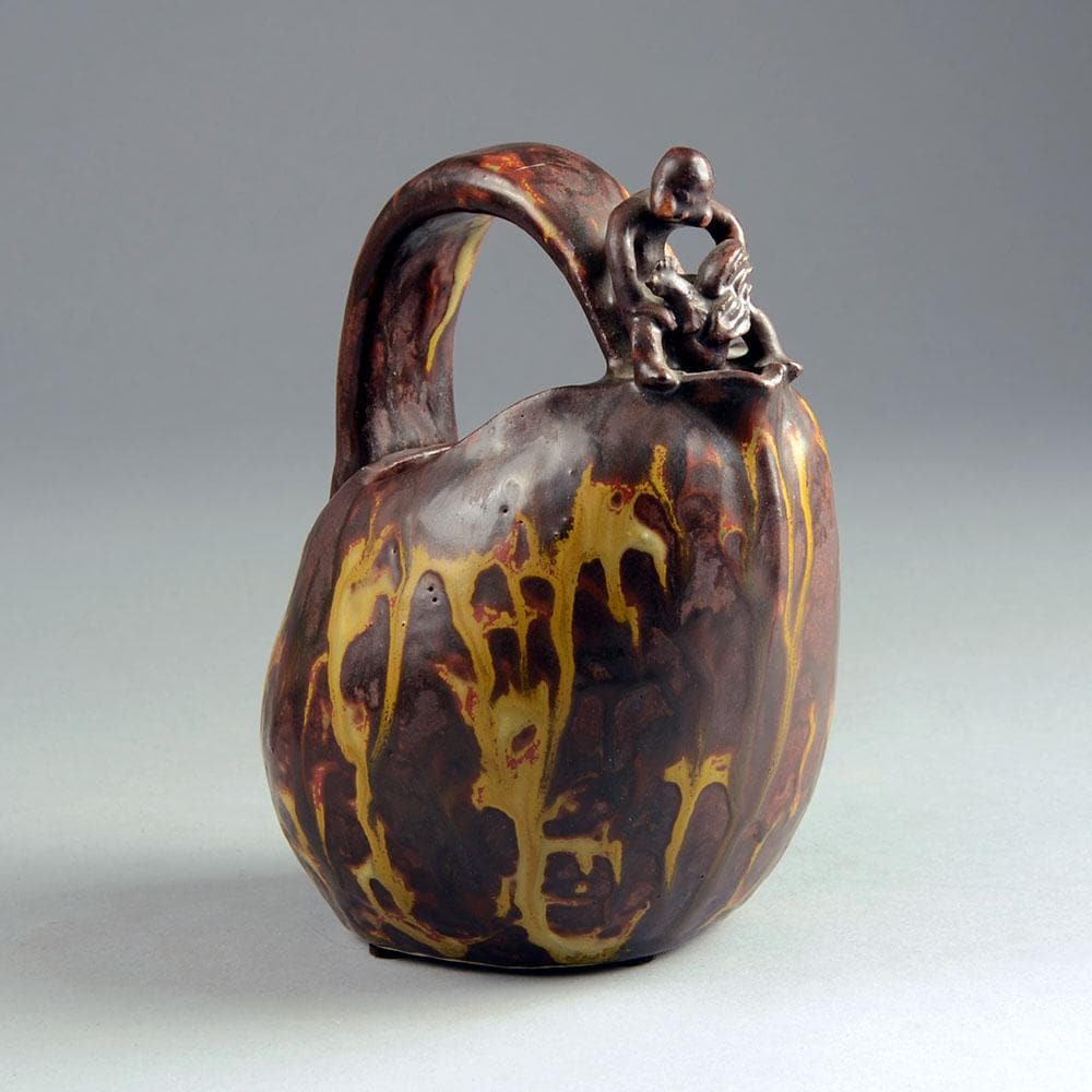 Stoneware jug by Bode Willumsen N3009 - Freeforms