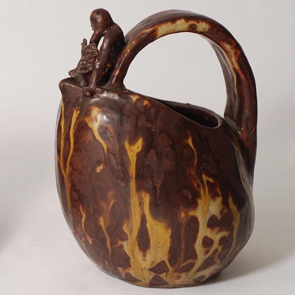 Stoneware jug by Bode Willumsen N3009 - Freeforms