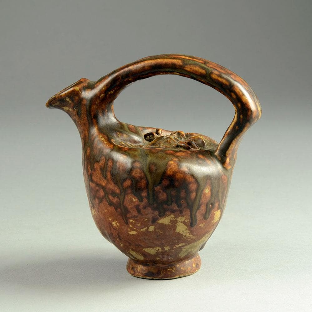 Stoneware jug by Bode Willumsen N3631 - Freeforms