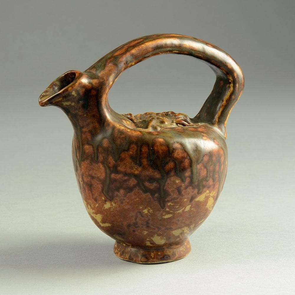 Stoneware jug by Bode Willumsen N3631 - Freeforms